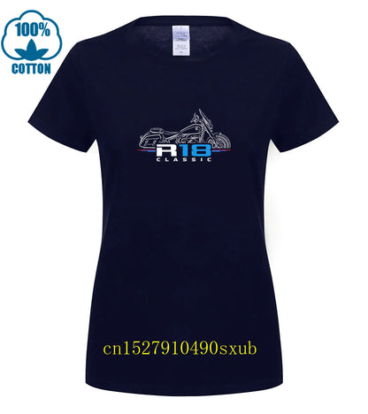 Men T Shirt Casual R18 Classic Motorcycle T-shirt Graphic Summer Short Sleeves 100% Cotton S-4xl Cool Tee