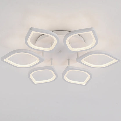 Modern Ceiling Lamp Indoor Acrylic Lustre For Bedroom Living Dining Room Kitchen Led Chandelier RC Dimmable Pendant Light Decor