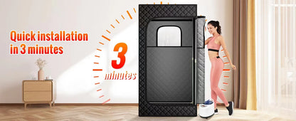 Full Body Home Spa Slimming Wet Steam Small Saunas Room Moderns Body Steam Bath Sauna Tent Portable