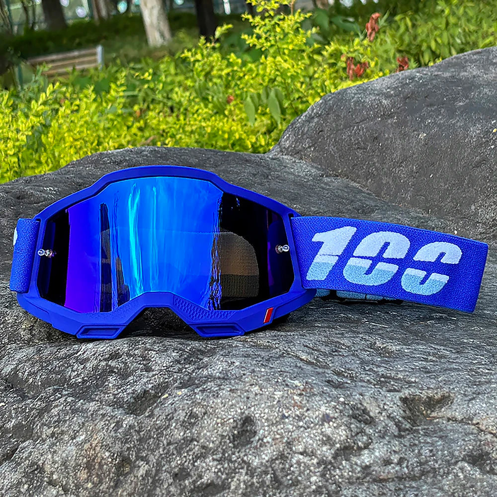 100 Motocross Glasses Motorcycle Sunglasses Man MTB ATV Mask Windproof Protection Skiing Cycling Racing Off-Road Goggles