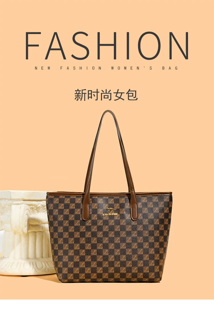 Retro vintage floral classic fashionable handbag with large capacity, elegant and easy to match underarm single shoulder bag