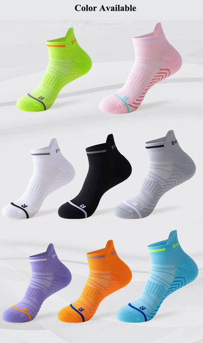 Mens Athletic Ankle Socks Running Compression Socks for Women Cozy Low Cut Performance Soft Tab Socks