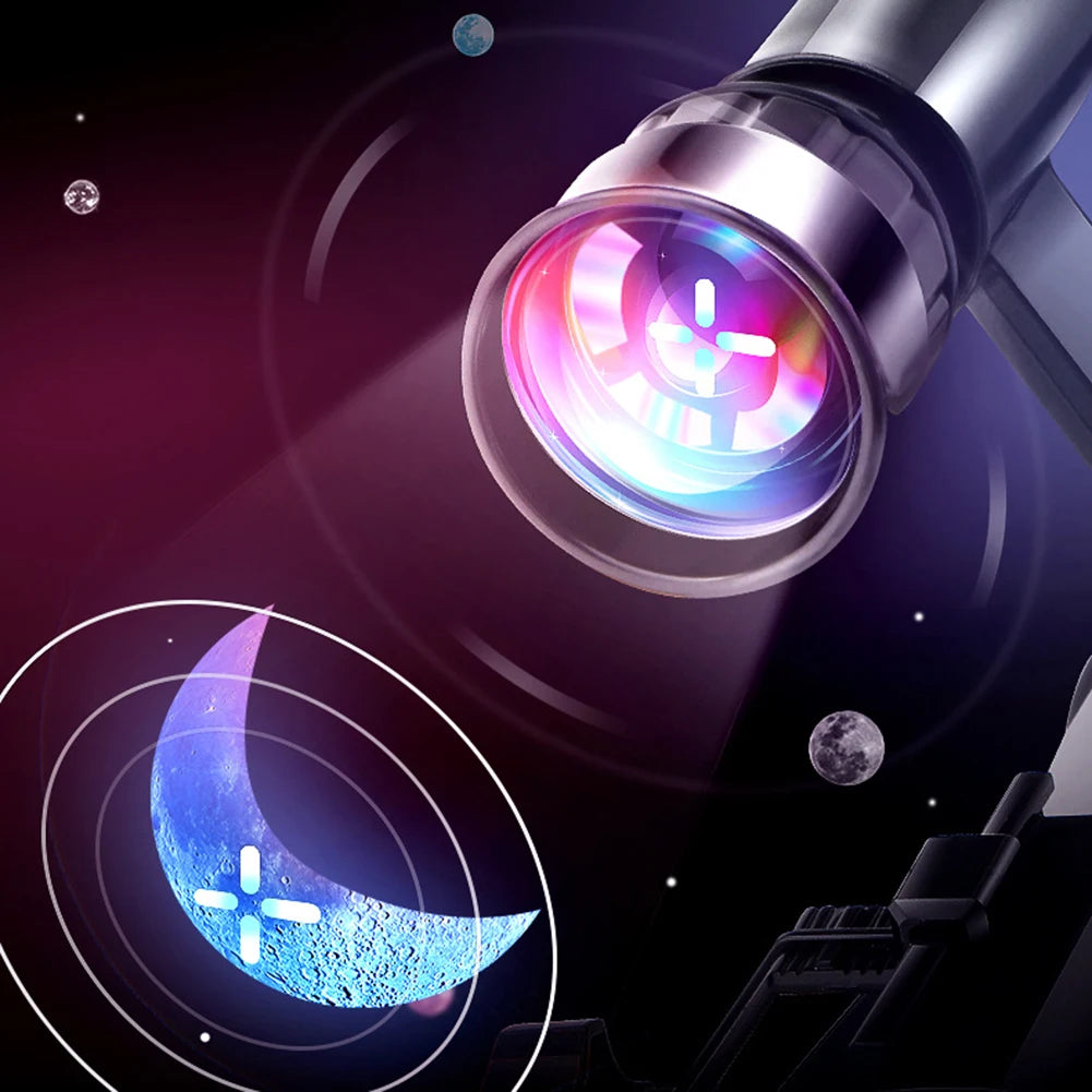 HD High Magnification Professional Astronomical Telescope Stargazing Children Dual-Use Science Experiment Aids Equipment