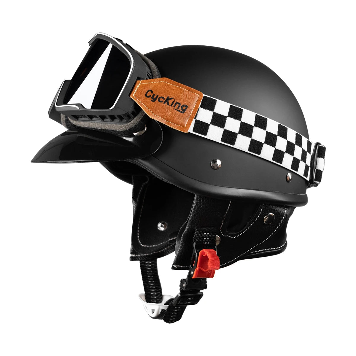 Cycking Motorcycle Helmet Four Seasons Riding Half Helmet Men Women Scooter Cute Retro