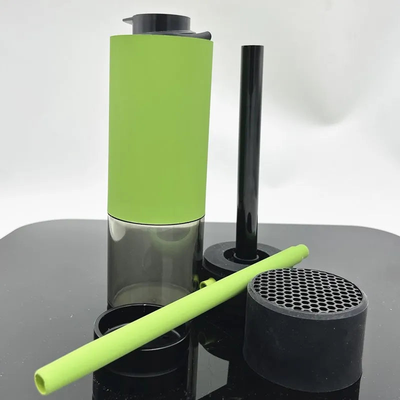 Acrylic&Silicone Hookah Bottle Portable Shisha for Home Car Picnic Beach Travel Chicha Narguile Smoking Accessories