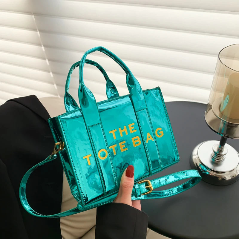 The Tote Bags For Women Crossbody Female Handbag New Solid Words Lette Leisure Large Bag Luxury Fashion Bag designer Bag for PU