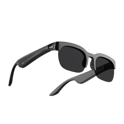 Smart Glasses with AI Translator Hands-Free Music & Calls Audio Glasses UV Protection Outdoor Sports Headphones for Men Women