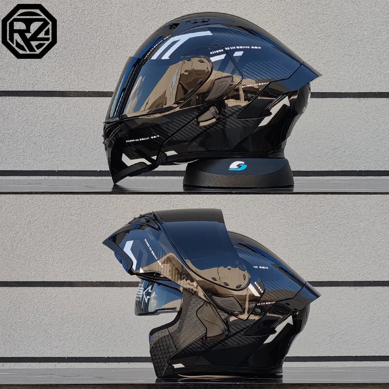 Flip Up Motorcycle Helmet Double lens full face helmet High quality DOT approved Moto cascos motociclistas capacete