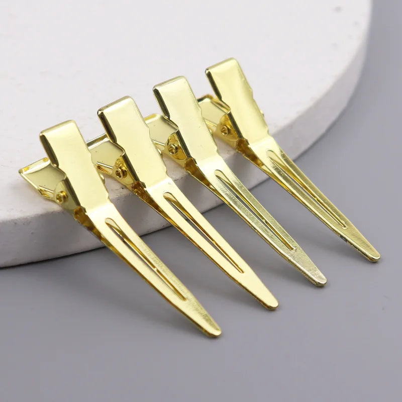 30/50Pcs Professional Ladies Salon Fixed Hair Pin 4.5cm Curl Metal Hair Clips Hair Root Fluffy Clips DIY Tools Hair Accessories