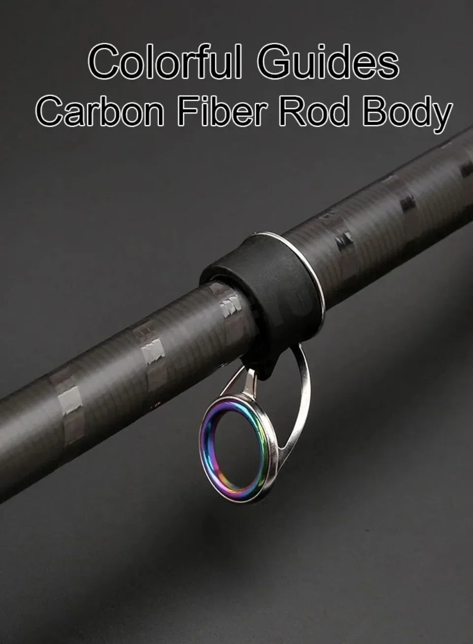 2.1-4.5M Telescopic Fishing Rod Carbon Spinning Fishing Pole Boat Saltwater Freshwater Beach Rock Surfcasting Baitcasting Rod