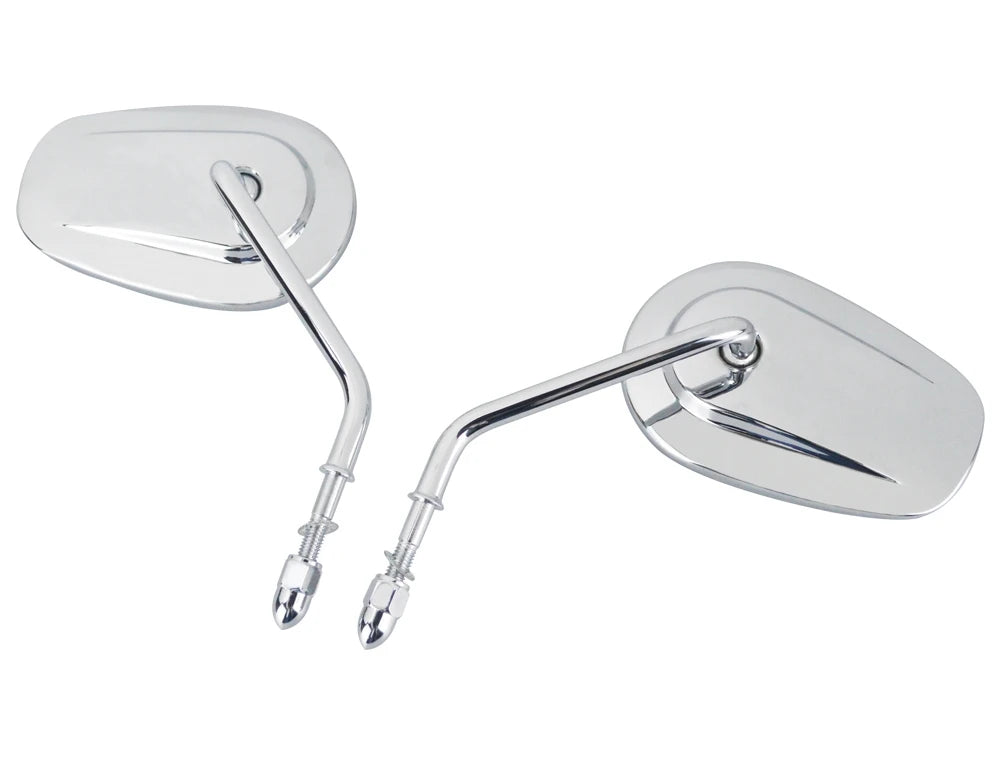 Motorcycles Rear Side Mirrors Rear view For Harley Honda Road King Touring Sportster Fat Boy Softail Bobber Chopper Street Glide