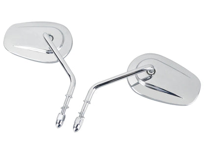 Motorcycles Rear Side Mirrors Rear view For Harley Honda Road King Touring Sportster Fat Boy Softail Bobber Chopper Street Glide
