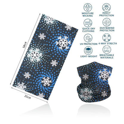 Motorcycling Running Outdoor Sports Face Bandanas Men Neck Warm Gaiter Women Headscarf UV Protection Seamless Tube Face Shield