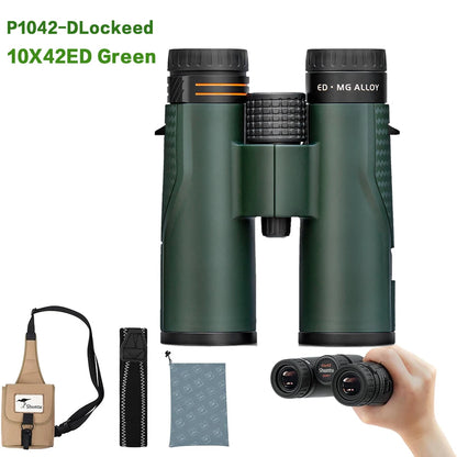 Shuntu 8X42 10X42 ED Binoculars for Adults High Powered Super Bright Clear Lightweight Binocular For Bird Watching Hiking Travel