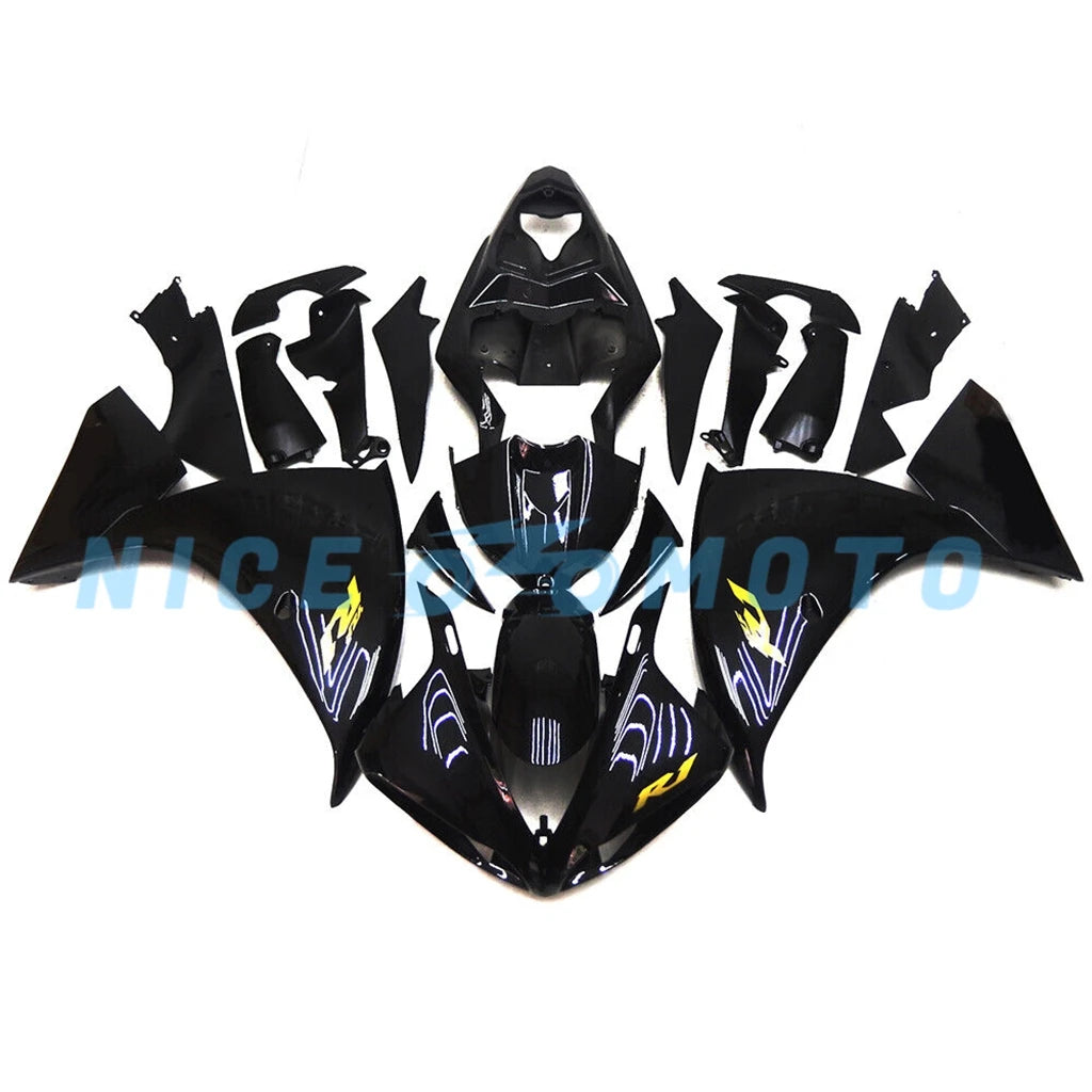 Blue Shark Fairing kit For YAMAHA YZF R1 2009 2010 2011 2012 Cowling YZF R1 09 10 11 12 Sportbike Rebuild Bodys set