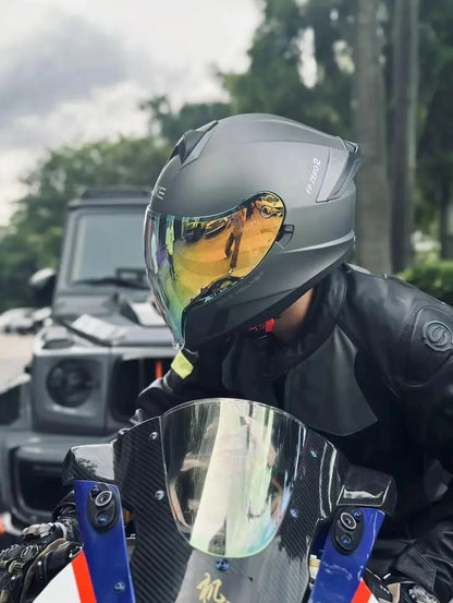 New Spider Motorcycle Helmet Full Face  Long Visor Racing Off-Road Helmet Double Lens Cascos Para Moto Capacete DOT Casco Moto