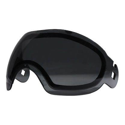 Spunky II Black Paintball Archery Mask Made of Soft PE and Hard Nylon with Thermal Anti-Fog Goggle