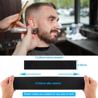 Professional Barber's Tools 3/8-Piece Set Hair Cutting Cape Neck Duster Hair Brush–Premium Salon Haircut Styling Accessories