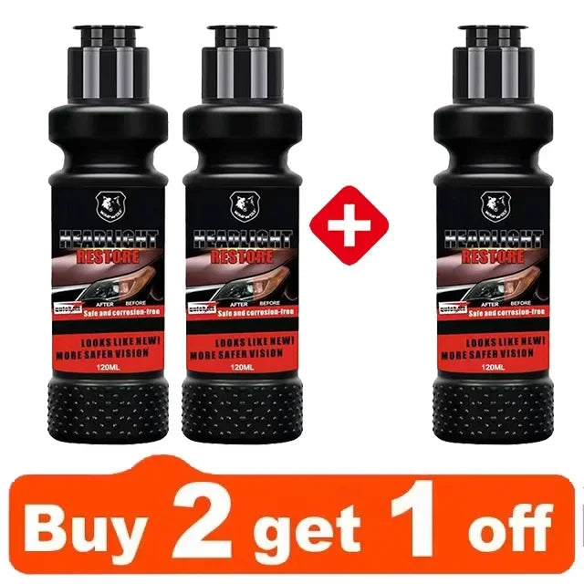 Car Headlight restoration Polishing Repair Fluid lamp Coating polisher Wax Agent cleaner for  restoration Remove Oxidation
