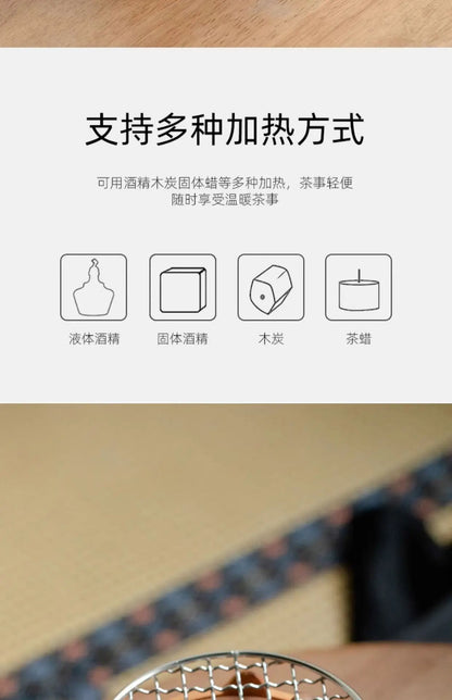 Japanese Charcoal Fire Stove Can Dry-fire Coarse Pottery Anti-scalding Side Handle Kettle Household Tea Stove Charcoal Grill
