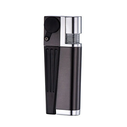 JOBON New Folding Pipe Integrated Inflatable Oblique Flame Lighter Metal Material Men's High-end Gifts