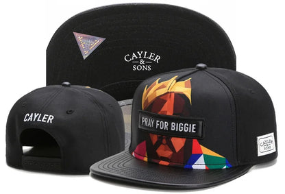 Classic Snapback Hat Cap Hip Hop Style Flat Bill Blank Adjustable Size