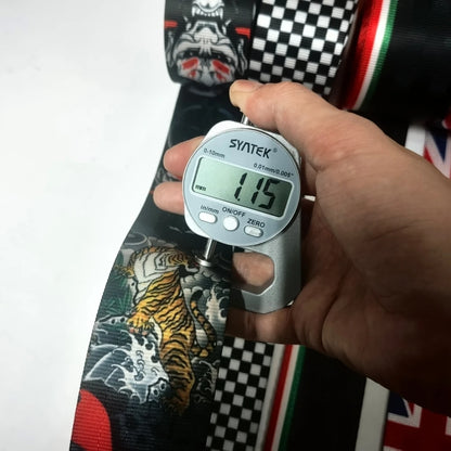 JOORMOM Customized Pattern Personalized Design Car Seat Belt Webbing