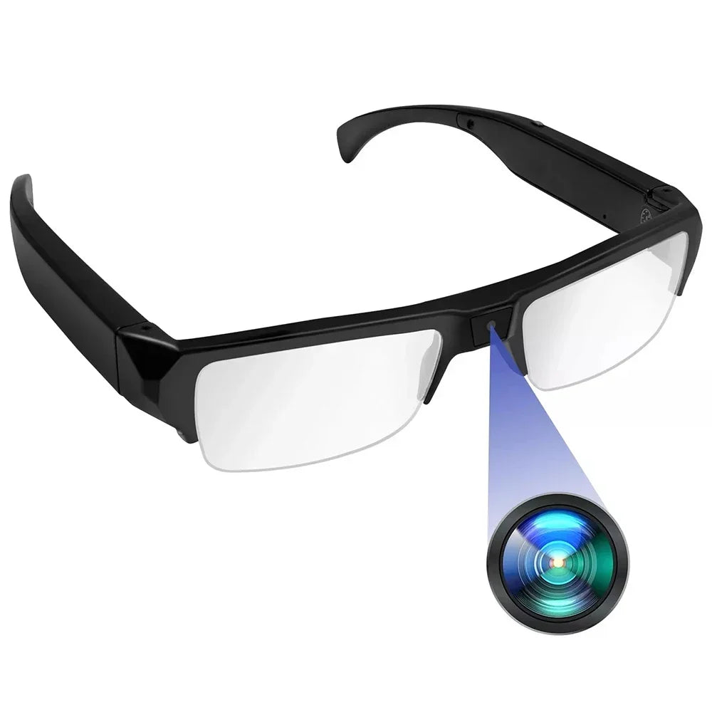HD 1080P Mini Camera Meetings DVR Protable Glasses Cam Sports Video Small Outdoor Camcorder Conference Process Driving Etc
