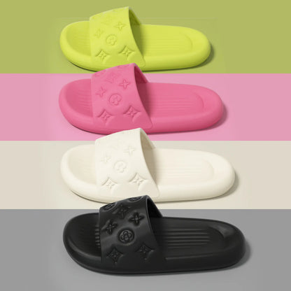 Indoor Slippers Summer Fashion Men Women Floor Flat Shoes EVA Flip Flops Female Non Slip Bathroom Home Outdoor Slippers