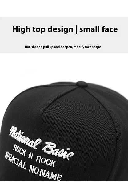 2025 Summer High Top Baseball Caps Big Head 66cm Pure Cotton Sport Sun Hat Men Women Big Size Running Snapback Cap 57-60cm