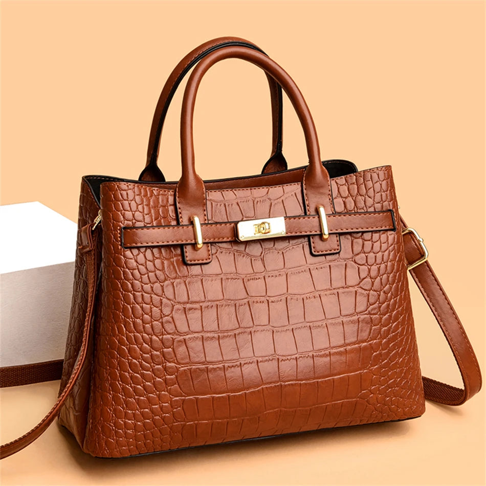 2025 High Quality Soft Leather Shoulder Crossbody Bags for Women Luxury Soft Leather Handbags Designer  Shoulder Bag for Women