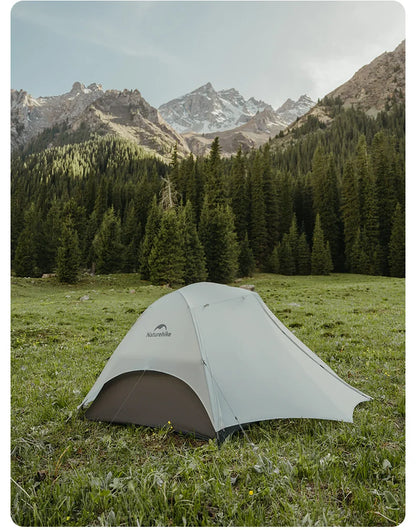 Naturehike Star River UL Camping Tent 2 People Tent 15D Nylon Ultralight Hiking Double Layer Backpacking Travel Tent 3 Seasons