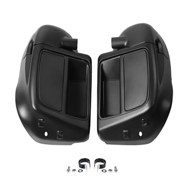 Motorcycle Engine Guard Crash Bar Lower Vented Fairings For Harley Touring Road King Electra Glide Street Glide 2014-2024