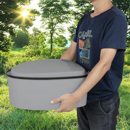 Portable Toilet for Camping Porta Potty with Detachable Inner Bucket Travel Toilet for Outdoor Camping Long Road Trip