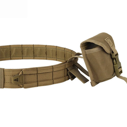 Yakeda Polyester Tactical Belt Outdoor Training Use CP Mag Pouch Hunting Accessories Tactical Belt Duty Belt Taktyczny Pasek