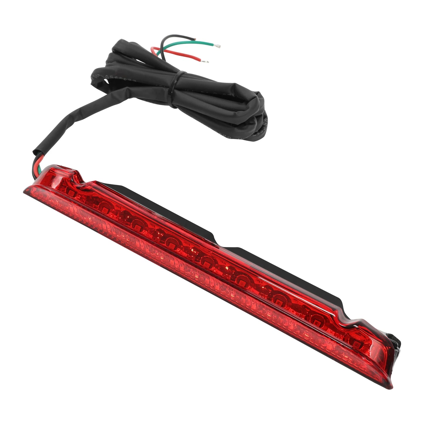 Luggage Rack Tail Brake Light LED For Harley Touring Electra Street Glide Road King 1993-2013 Air Wing Motorcycle