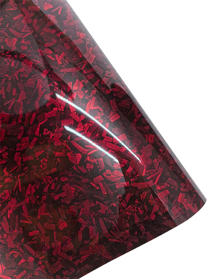 High Glossy Black Gold Silver Red Forged Carbon Fiber Car Sticker Sticker on the Hood Adhesive Vinyl for Car Stickers