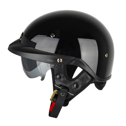 Summer Motorcycle Helmet S-XXXL Cascos Para Moto Retro Half Face Motorbike Riding Anti-UV Len Cool Style Chopper for Men Use