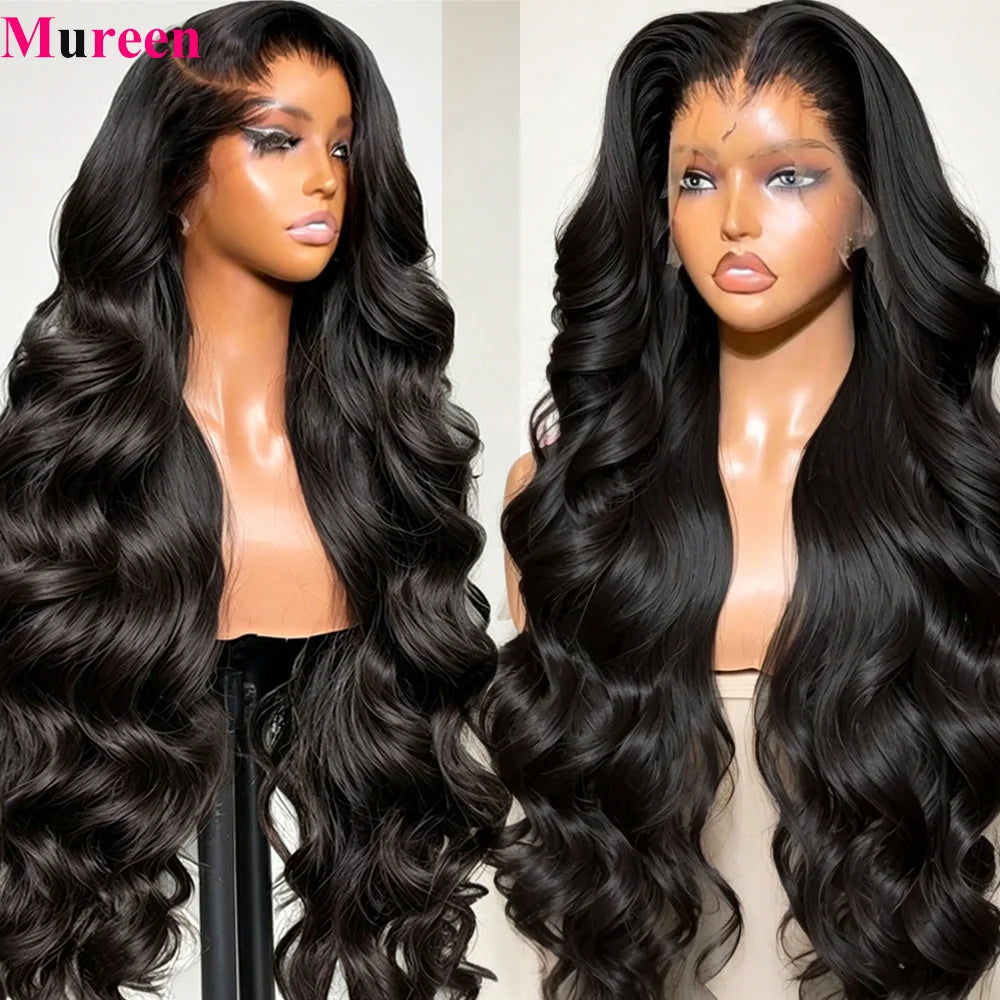 250% Density Long Body Wave 13x6 Lace Frontal Wig Human Hair For Women Pre Plucked 100% Human Hair Wigs 13X4 HD Lace Front Wig