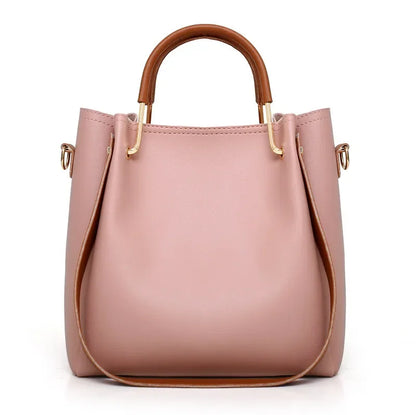 Fashionable Women's Shoulder Bag Hot Sale Of The Season New Style Mother-Child Multi-piece Set Colorful Ribbon Ladies Handbag Si