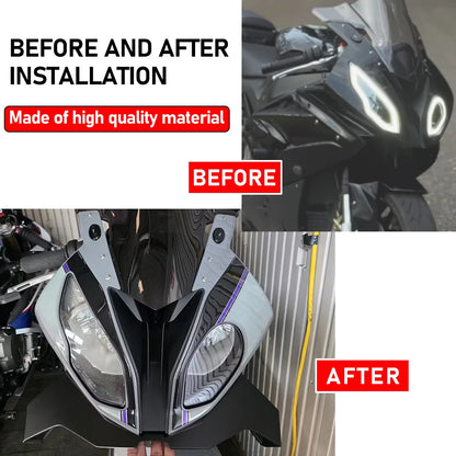 For BMW S1000RR 2015-2018 Wind Wing Aerodynamics Fairing Winglets GP WING Motorcycle Front Spoiler Lower spoiler Front Lip