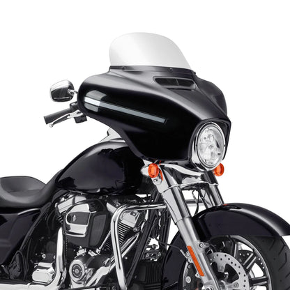 For Street Glide Electra Glide 2014-2024 Front Headlight Fairing with DRL Turn Signal Front Batwing Outer Fairing Accessories