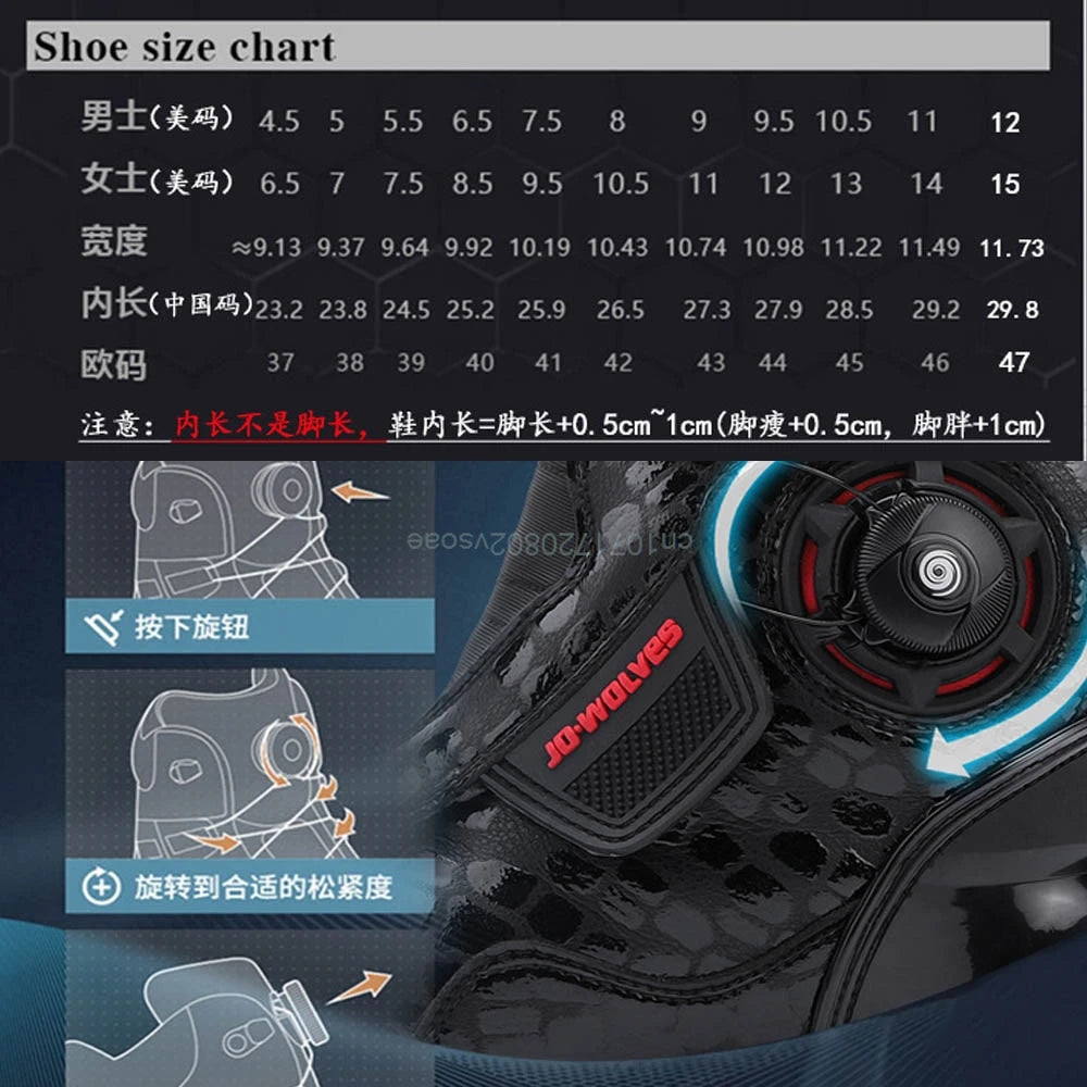 Motorcycle Riding Boots Summer New Anti-fall Casual Cycling Shoes Men's Outdoor High-top Cross-country Race Motorcycle Shoes