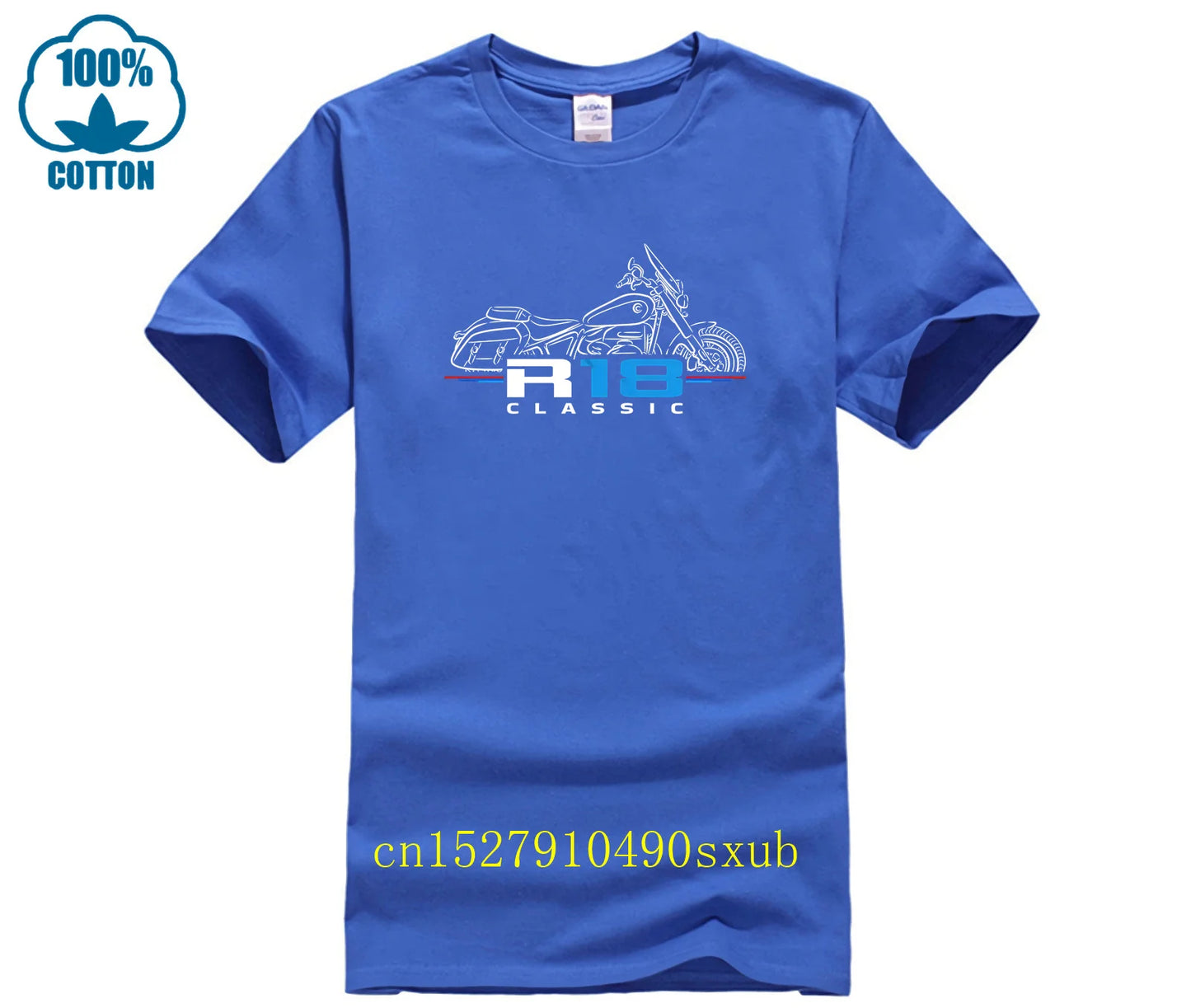 Men T Shirt Casual R18 Classic Motorcycle T-shirt Graphic Summer Short Sleeves 100% Cotton S-4xl Cool Tee