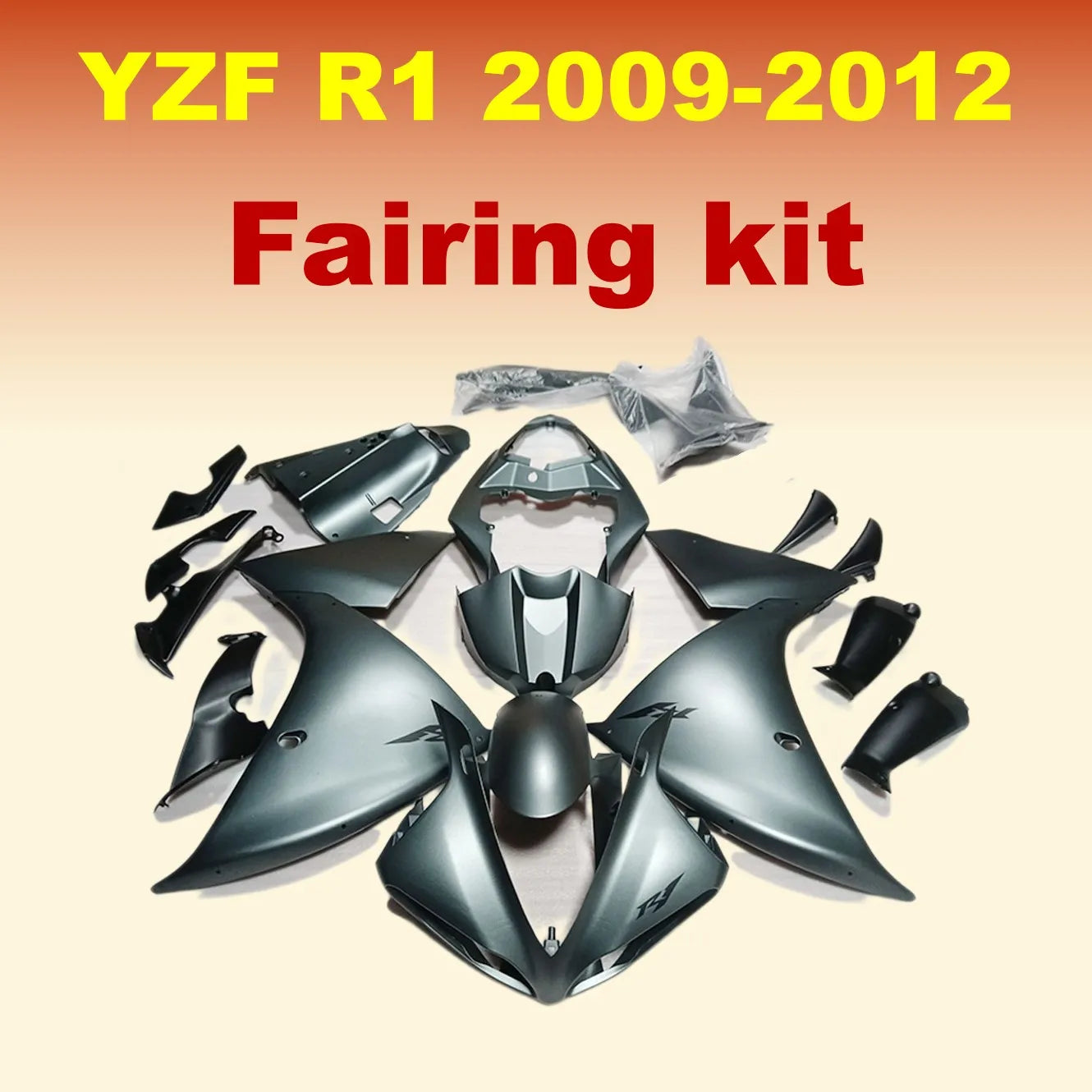 Blue Shark Fairing kit For YAMAHA YZF R1 2009 2010 2011 2012 Cowling YZF R1 09 10 11 12 Sportbike Rebuild Bodys set