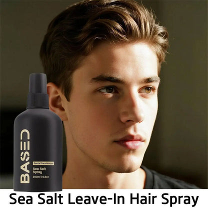 Base Sea Salt Hair Volumizing Spray - No-Rinse Fluffy Hair Styling Mist Lightweight Texture Boost Hair Care Styling Product