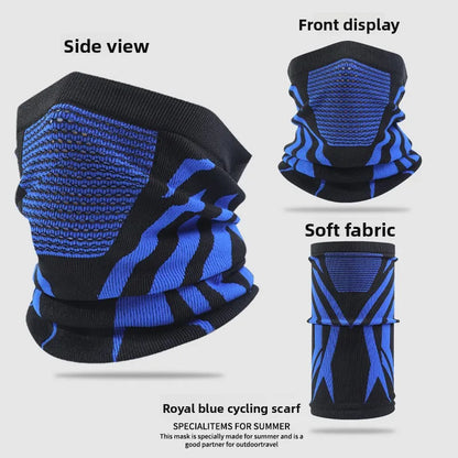 Motorcycle Balaclava Winter Neck Warmer Windproof Face Mask Cold Protection Seamless Scarf Ear Cover Breathable Riding Outdoor