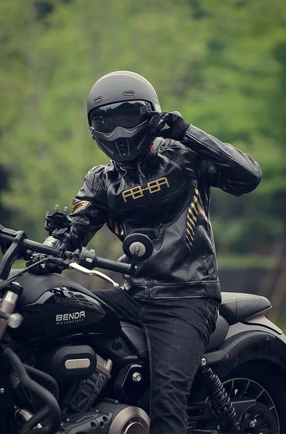 High-Quality Motorcycle Helmet, Personalized Scorpion Warrior Full Helmet, Suitable for Men and Women for Year-Round Riding