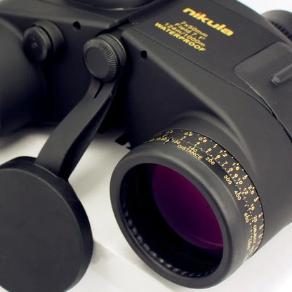 Waterproof Binoculars Nikula 7x50 Telescope High Powerful Rangefinder Long Range With Digital Compass Hiking Hunting Equiment
