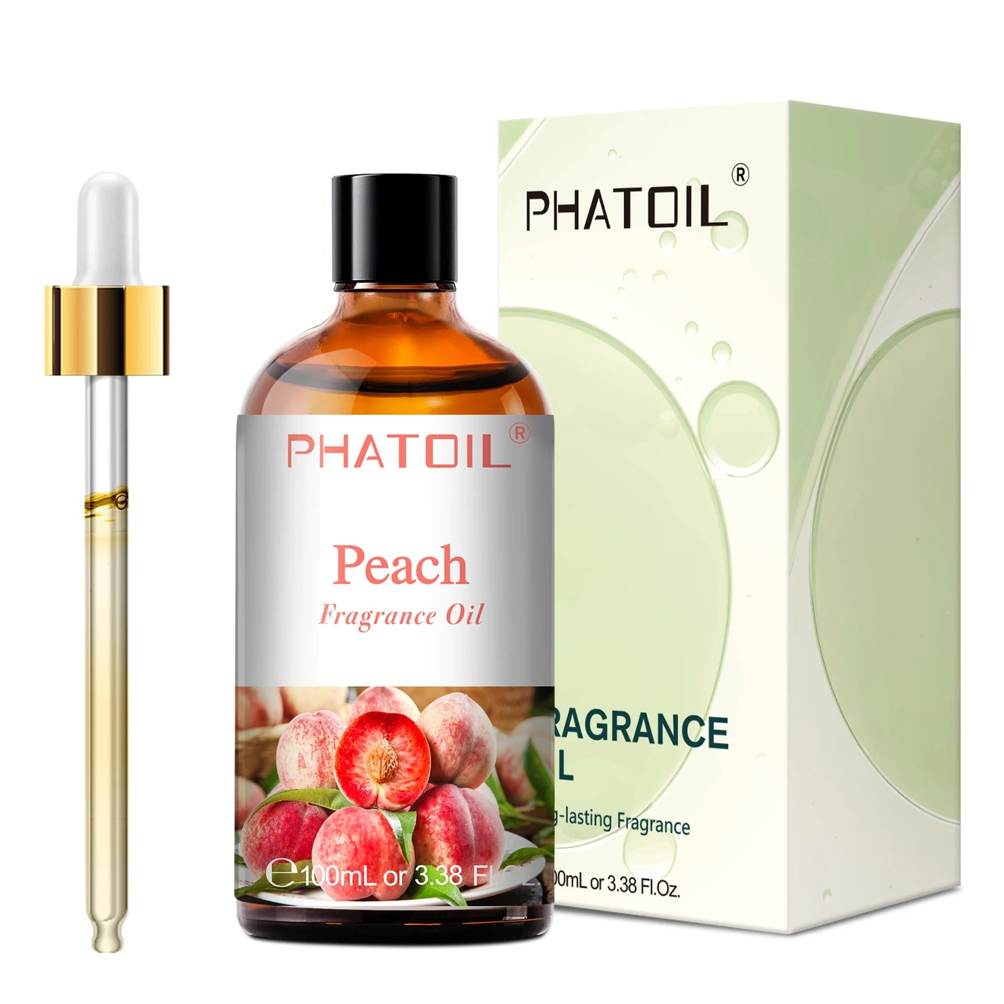 PHATOIL Passion Fruit Fragrance Oil 100ml Tropical Fruity Scent Watermelon Peach Coconut & Vanilla Premium Aromatherapy Oils